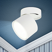 Светильник накладной ЭРА OL12 GX53 SWH под лампу GX53 220В IP20 Белый картинка 